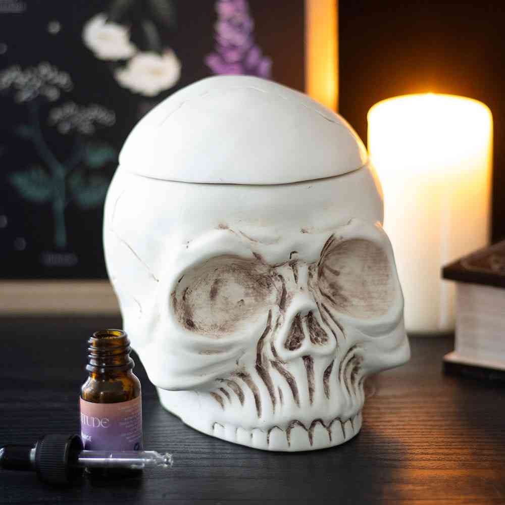 Something Different - Weathered Skull and Wax Warmer Oliebrander - Multicolours